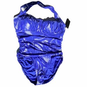 🆕 Anne Cole One Piece Bathing Suit with Ruching